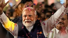 PM Modi set to create landmark with second hat-trick of political career
