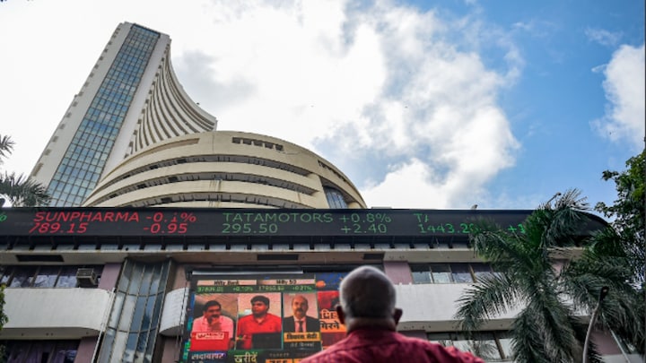 Exit polls cheer: Indian stock market at life-time high; Sensex up over 2,000 points, Nifty above 23,100